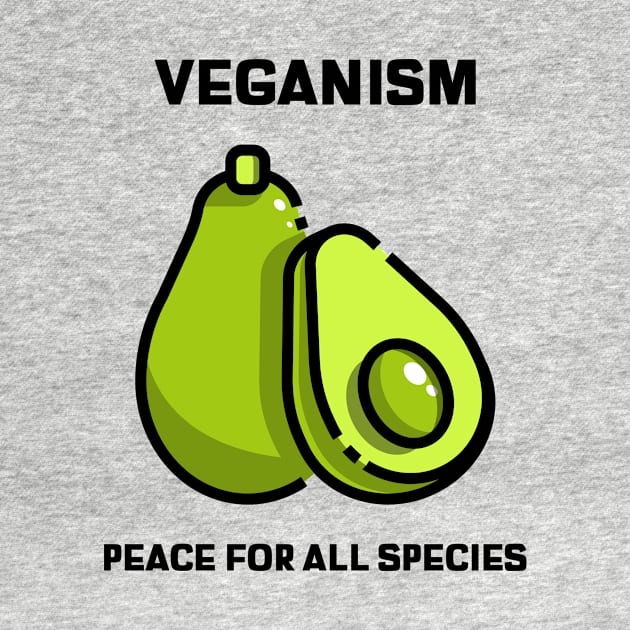 Veganism Peace For All Species by ROXYCITY